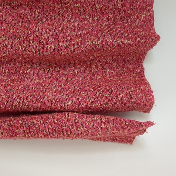 Large Michael Simon New York Multicolor Bright Colorful Sweater Orange Red - Picture 14 of 16